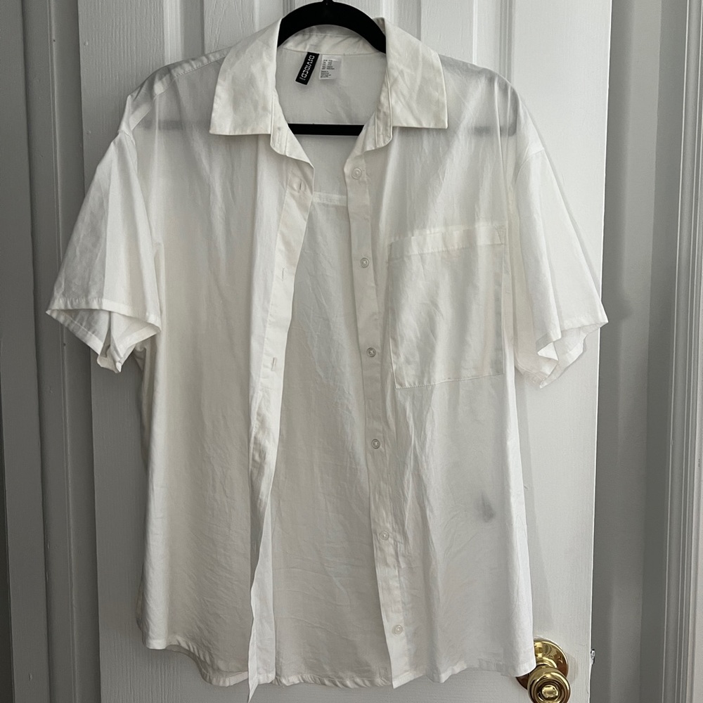 H&M Short Sleeve Button Down